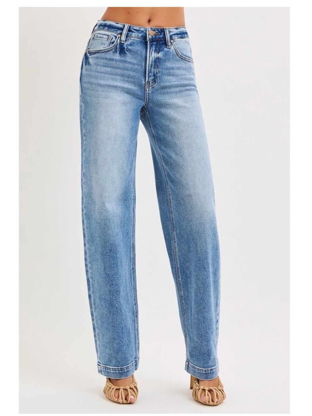 Woman’s Risen High Rise Baggy Jean size 1/25 31” inseam